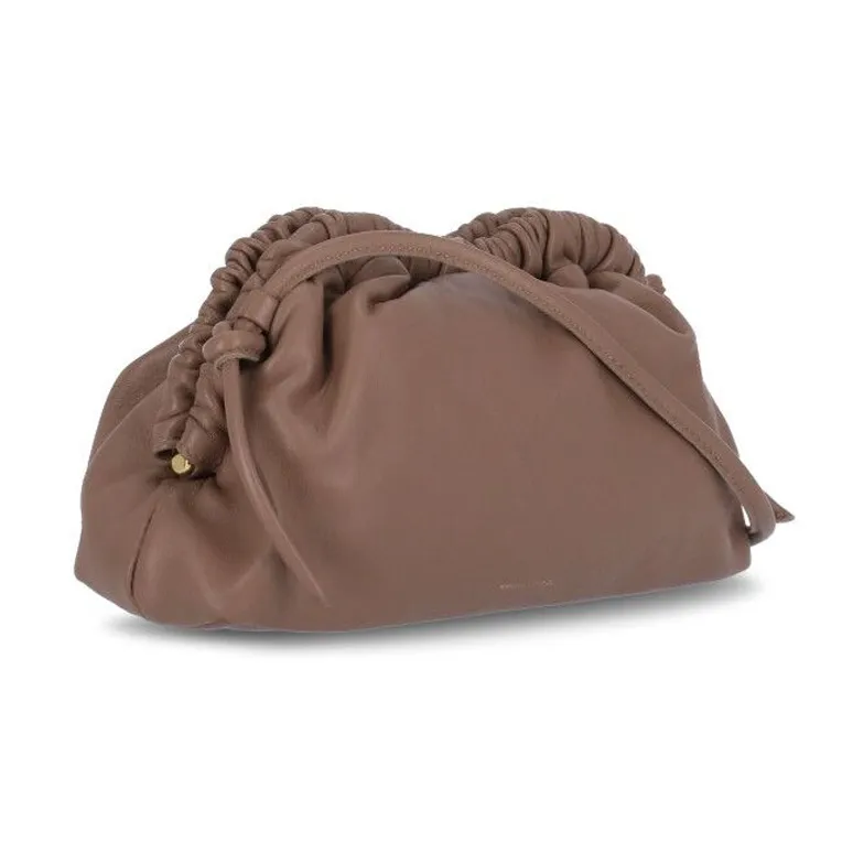 MANSUR GAVRIEL Lambskin Cloud Bag Handheld Crossbody Bag Shoulder Bag Women's Brown-1