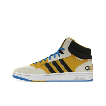 Adidas Neo Hoops 3.0 Mid 'Creamwhite Yellow Blue'