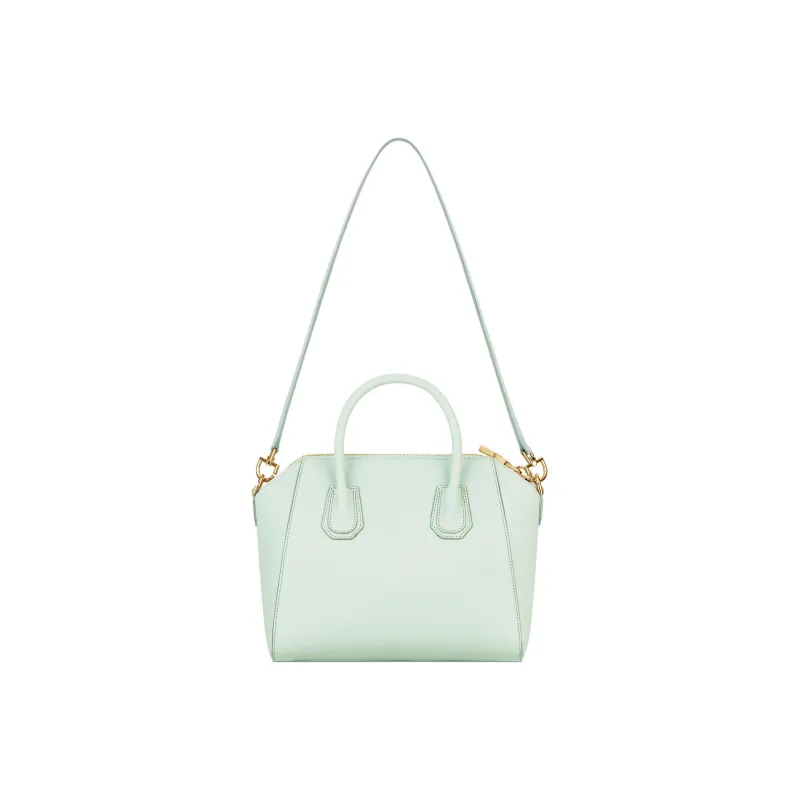 GIVENCHY Antigona Calfskin Shoulder Bag Crossbody Bag Handbag Small Size Women's Light Green-2