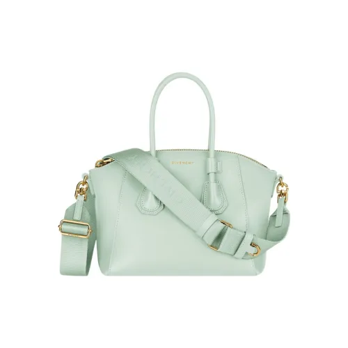 GIVENCHY Antigona Calfskin Shoulder Bag Crossbody Bag Handbag Mini Women's Light Green