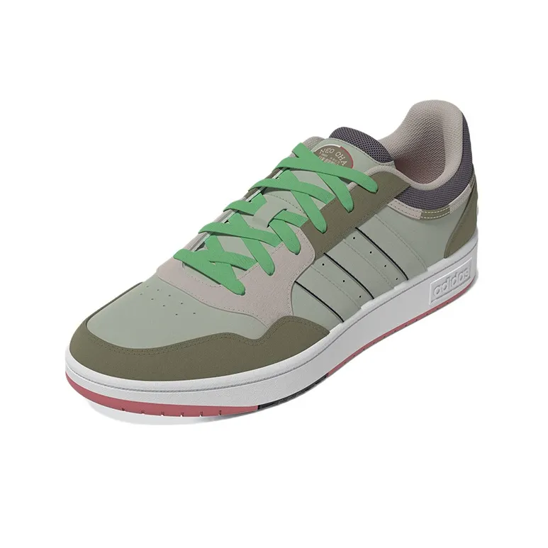 Adidas Neo Hoops 3.0 'Light Green Dark Green Cream'-2