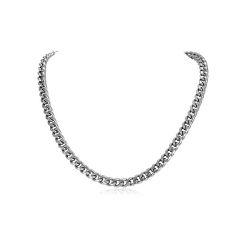 Zeroline Titanium Steel Necklaces Unisex