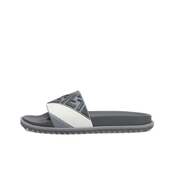 FENDI Slide Slippers Men's Gray