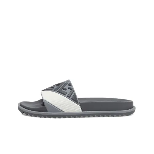 FENDI Slide Slippers Men Gray