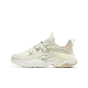 Erke Henan Museum Low Top Sports Casual Shoes Women's Ivory White