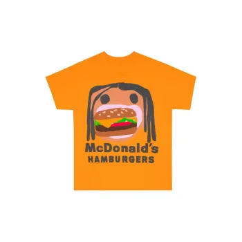 Travis Scott T Shirts Men Yellow
