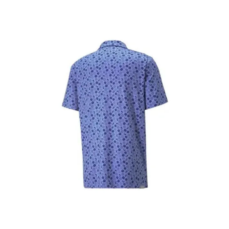 PUMA Golf Polo Shirts Men Bright Purple-1