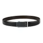 Mysterious Black with Silver Buckle