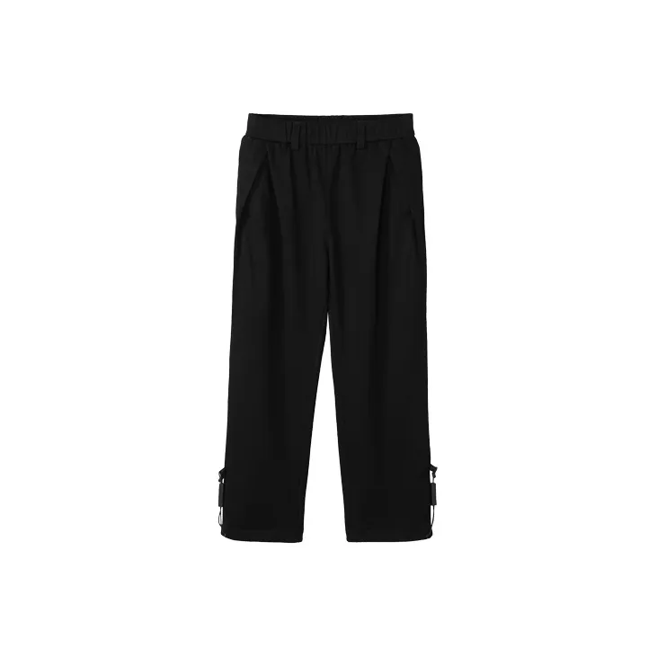 NORVINCY Western Elastic String Elastic Cuff Casual Pants Unisex-1