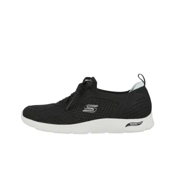 Skechers ARCH FIT REFINE Casual Shoes Women's Low Top Black/White