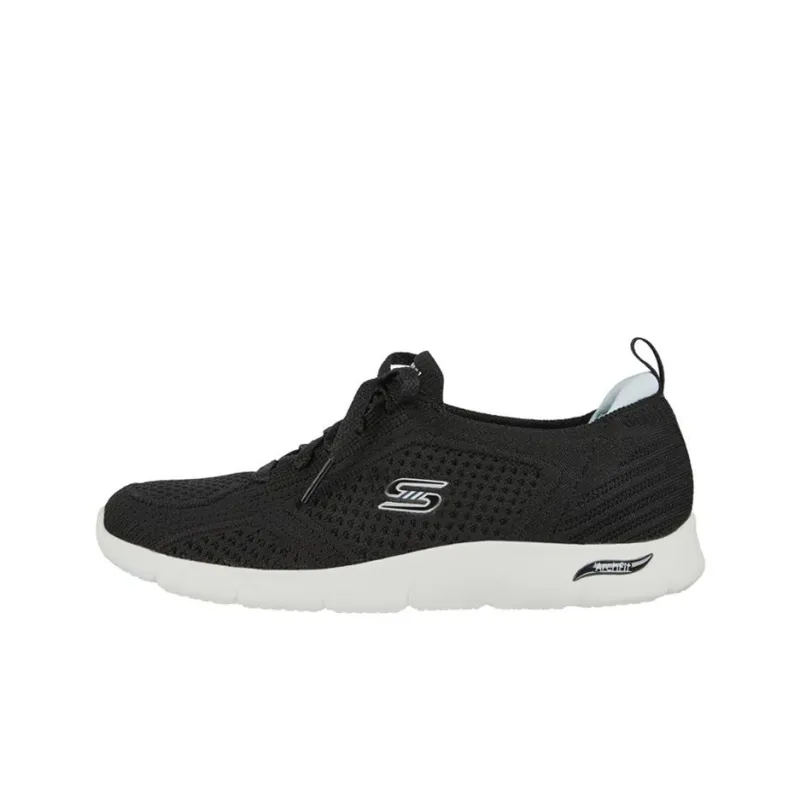 Skechers ARCH FIT REFINE Casual Shoes Women's Low Top Black/White-0