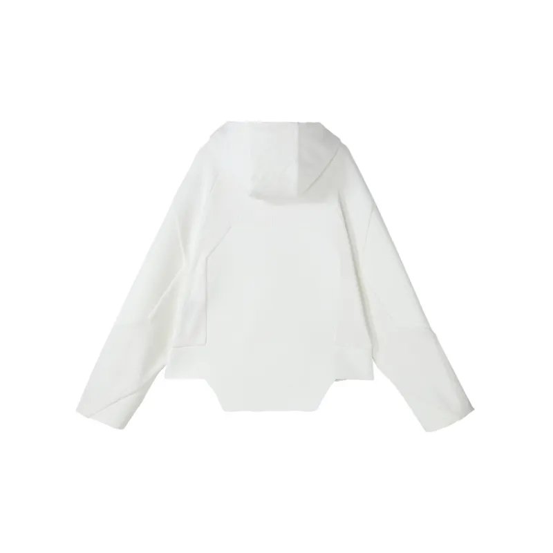 NORVINCY Solid Color Raglan Sleeve Hoodie Unisex-4