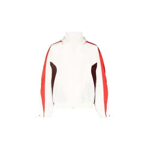 Marine Serre Jackets Men White