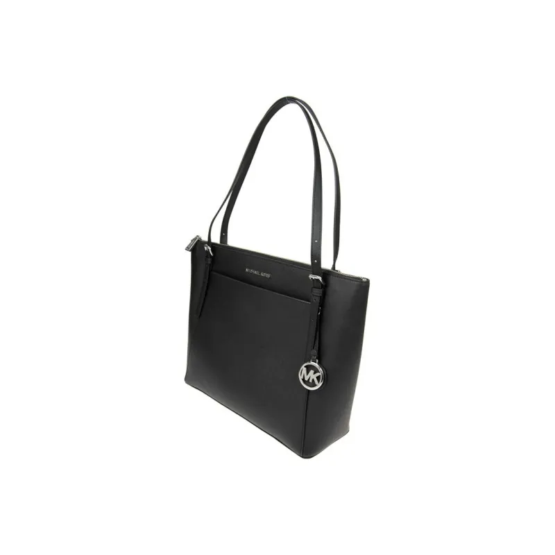 MICHAEL KORS Cow Leather Handbag Shoulder Bag Women's Black-1