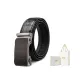 Crocodile Bright Black Red Buckle