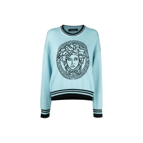 VERSACE Sweaters Women's Blue