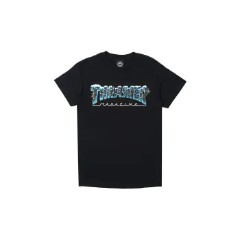 Thrasher FW22 T Shirt US Version Unisex Black