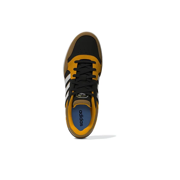 Adidas Hoops 3.0 'Black Brown Yellow White'-4