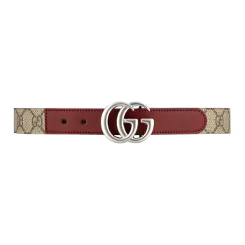 GUCCI Gg Logo plaque Belt