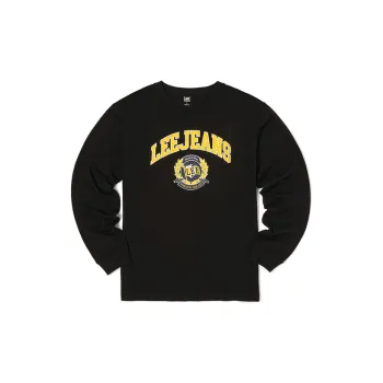 Lee FW22 Long Sleeved T Shirt Men's Black