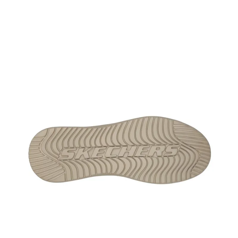 Skechers Proven Ralenzo Cushioning Anti-Slip And Wear-Resistant Low-Top Casual Shoes Men's Brown Gray-3