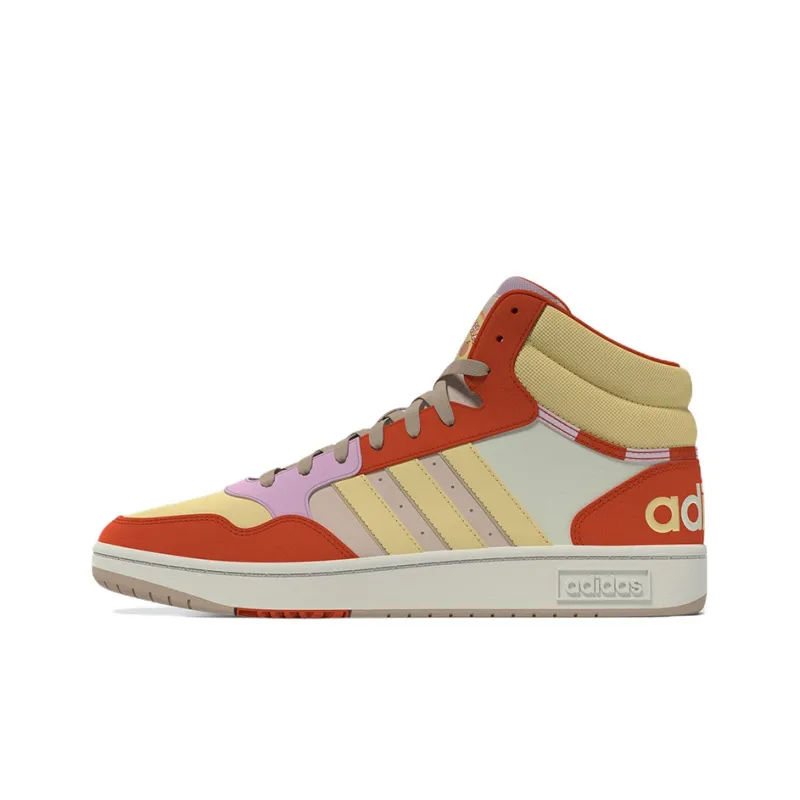Adidas Hoops 3.0 Mid 'Orange Yellow' Women's-0