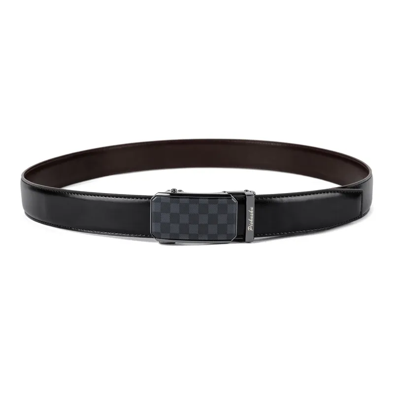 PISHUSHU Leather Belts Men-4