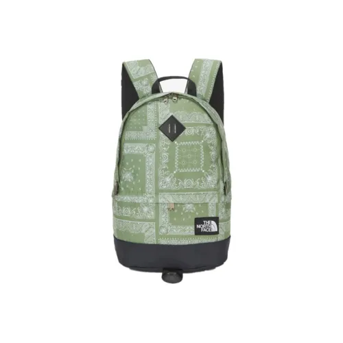 THE NORTH FACE Polyester Backpack Medium Size Unisex Green