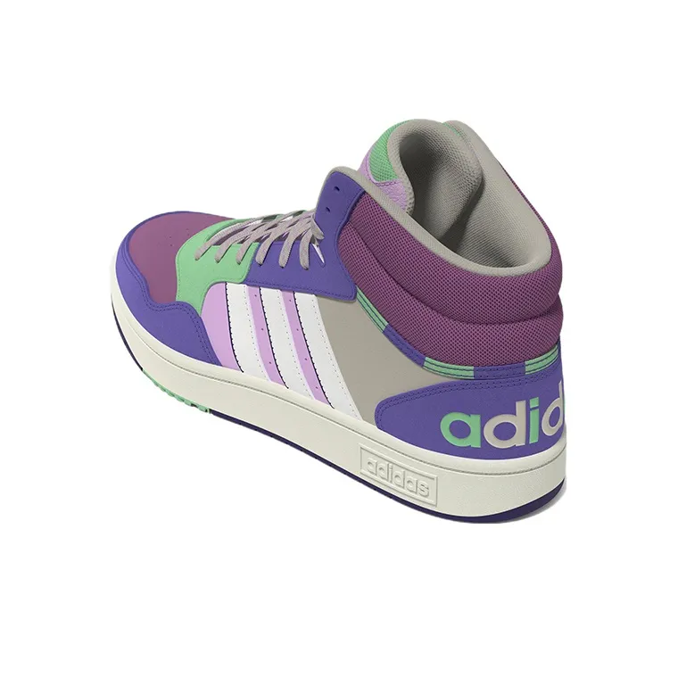 Adidas Hoops 3.0 Mid 'Purple Pink' Women's-3