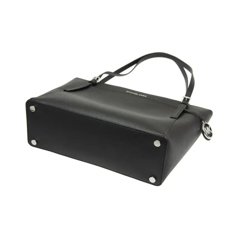 MICHAEL KORS Cow Leather Handbag Shoulder Bag Women's Black-2