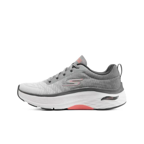 Skechers Max Cushioning Running Shoes Women's Low-Top Gray