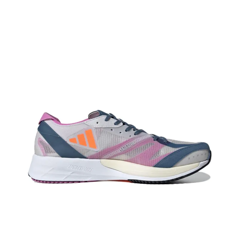 Adidas Adizero Adios 7 Dash Grey Solar Orange Wonder Steel-1