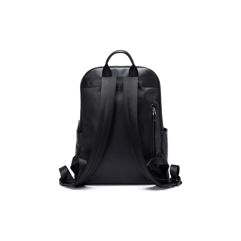 GOLF Leather Backpack Tubas Men's Black-2