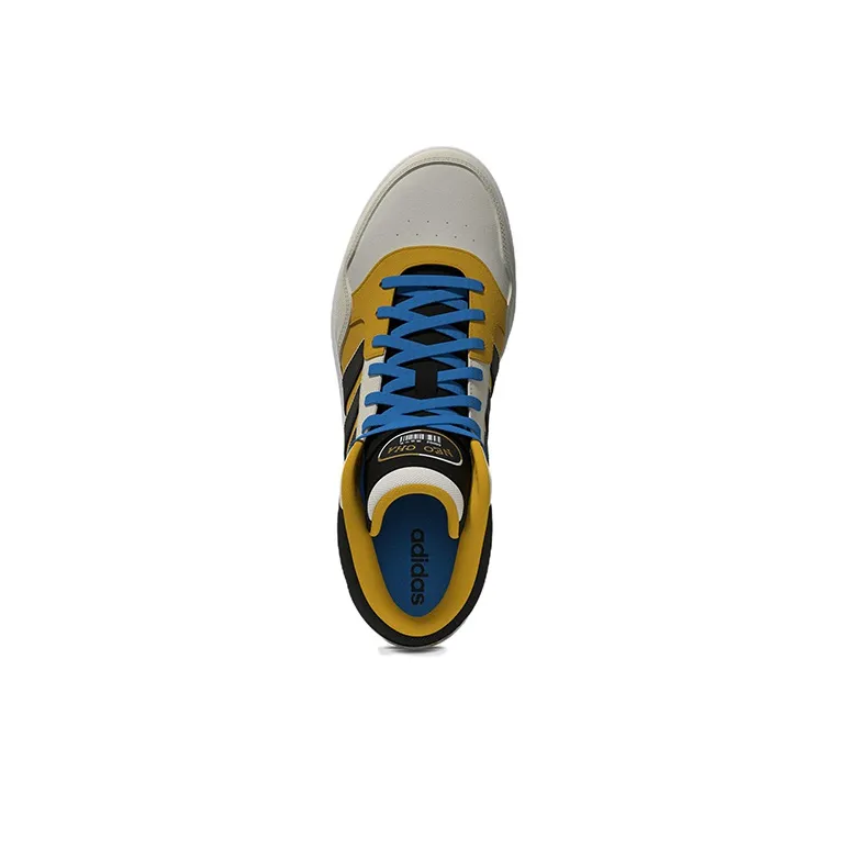 Adidas Hoops 3.0 Mid 'Creamwhite Yellow Blue'-4
