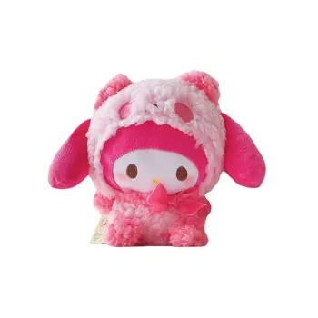 Sanrio Panda My Melody Dolls Plush Doll 16cm High