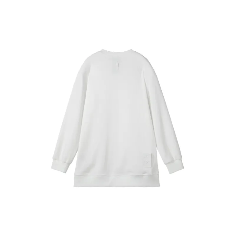 NORVINCY Loose Fit Casual Outerwear Solid Color Sweatshirt Unisex-4