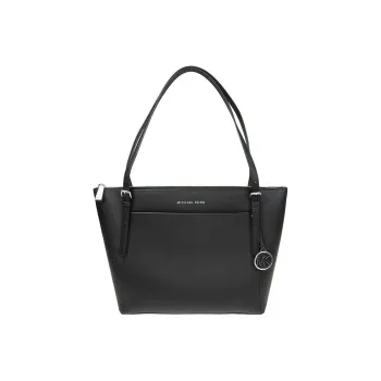 MICHAEL KORS Cow Leather Handbag Shoulder Bag Women's Black