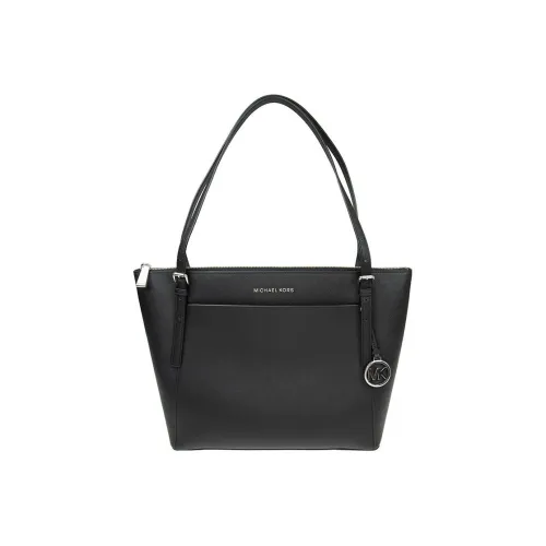 MICHAEL KORS Cow Leather Handbag Shoulder Bag Women's Black