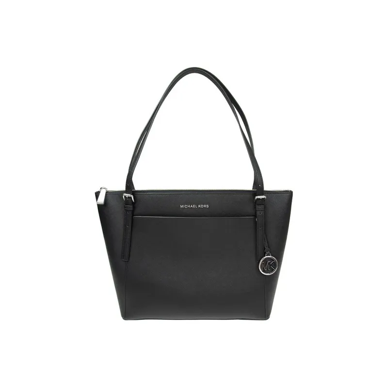 MICHAEL KORS Cow Leather Handbag Shoulder Bag Women's Black-0