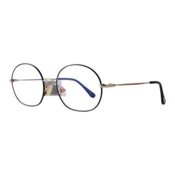 TOM FORD Eyeglass Frames Unisex Silver