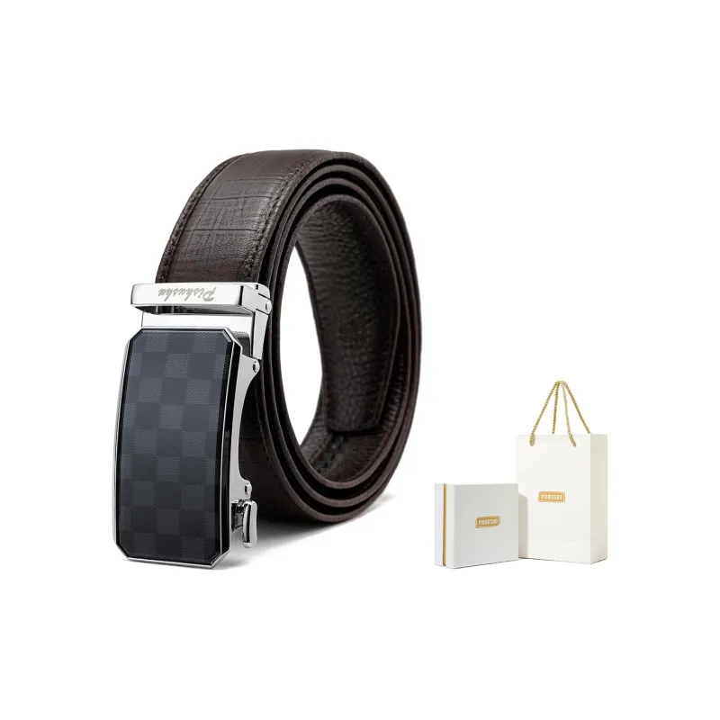 PISHUSHU Leather Belts Men-27