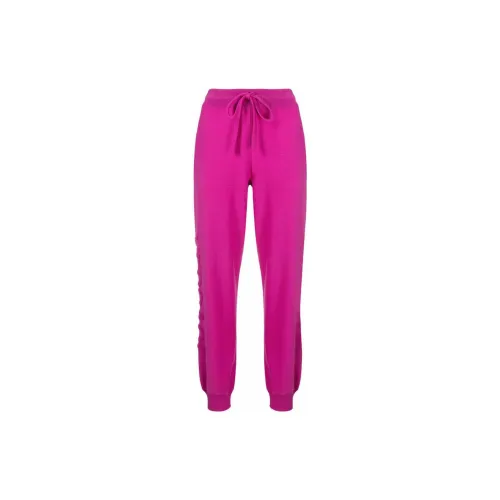 VERSACE Knitted Sweatpants Women's Magenta