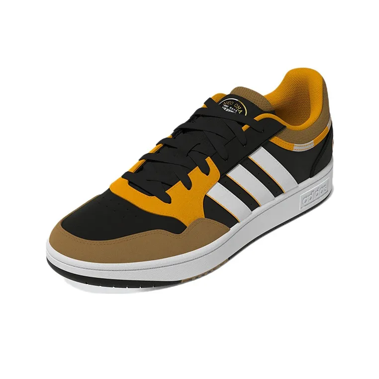 Adidas Hoops 3.0 'Black Brown Yellow White'-2
