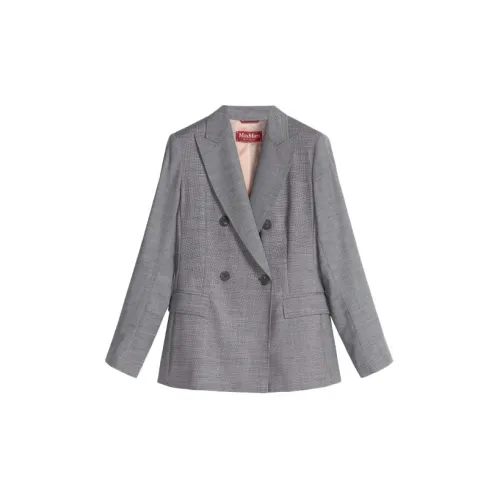 MaxMara Studio Business Suits Women's Gray