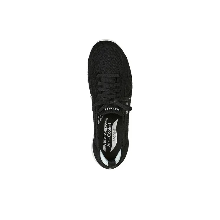 Skechers ARCH FIT REFINE Casual Shoes Women's Low Top Black/White-3