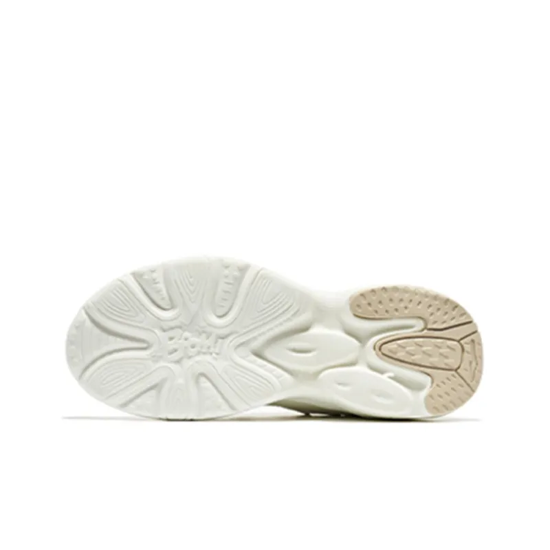 Erke Henan Museum Low Top Sports Casual Shoes Women's Ivory White-4