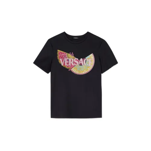 VERSACE T-Shirts Women's Black