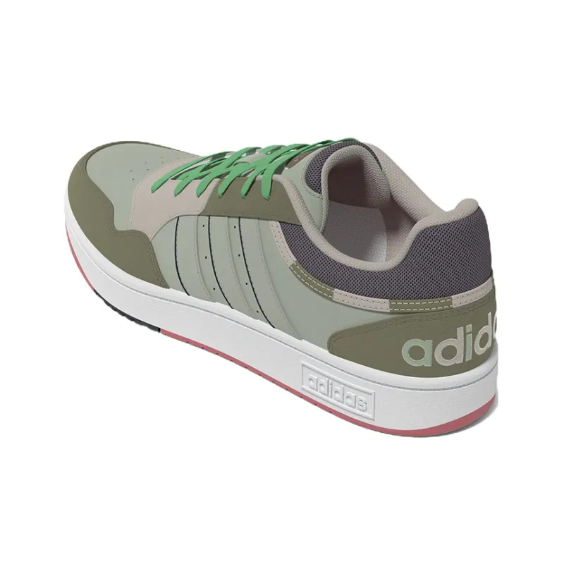Adidas Neo Hoops 3.0 'Light Green Dark Green Cream'-3