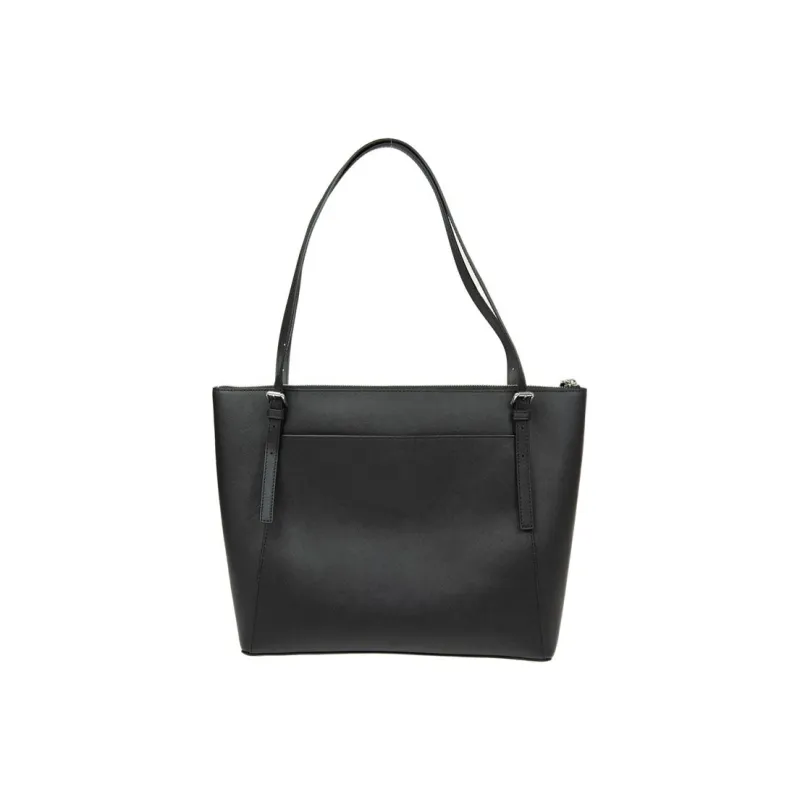 MICHAEL KORS Cow Leather Handbag Shoulder Bag Women's Black-3