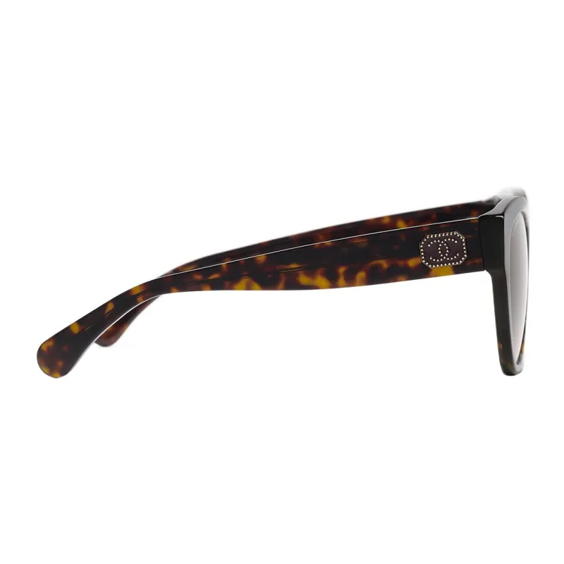 CHANEL Plate Frame Butterfly Sunglasses Women's-2